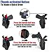 Level 3 Duty Holster for Glock 19 Glock 17 Gen 1 2 3 4 5, Glock 23 22 32 Gen 1 2 3 4, Glock 45 44 19X, Law Enforcement Duty Belt Holster, Adjustable Retention/Cant Gun Holster - Right Handed
