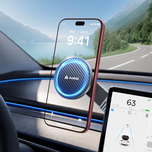 andobil Tesla Phone Mount Model Y/Juniper/Model 3,Tesla Phone Holder