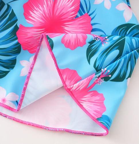 Image of Girls One Piece Unicorn Swimsuit Mermaid Swimwear Rainbow Bathing Suit