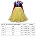 OBEEII Blancanieves Disfraz con Capa Snow White Carnaval Traje de Princesa Cuentos...