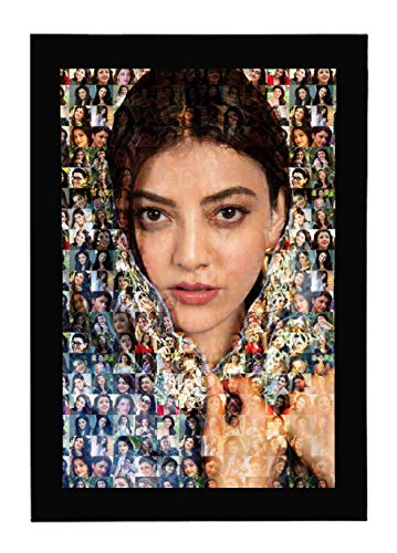 Birthday Gift For Girls Personalized Photo Frames,Personalised Frame,Collage Photo Frame,Customized Mosaic Photo Frame Home Decor Gift Item (Matt Finishing) 12 X 18 inch (Black Frame)