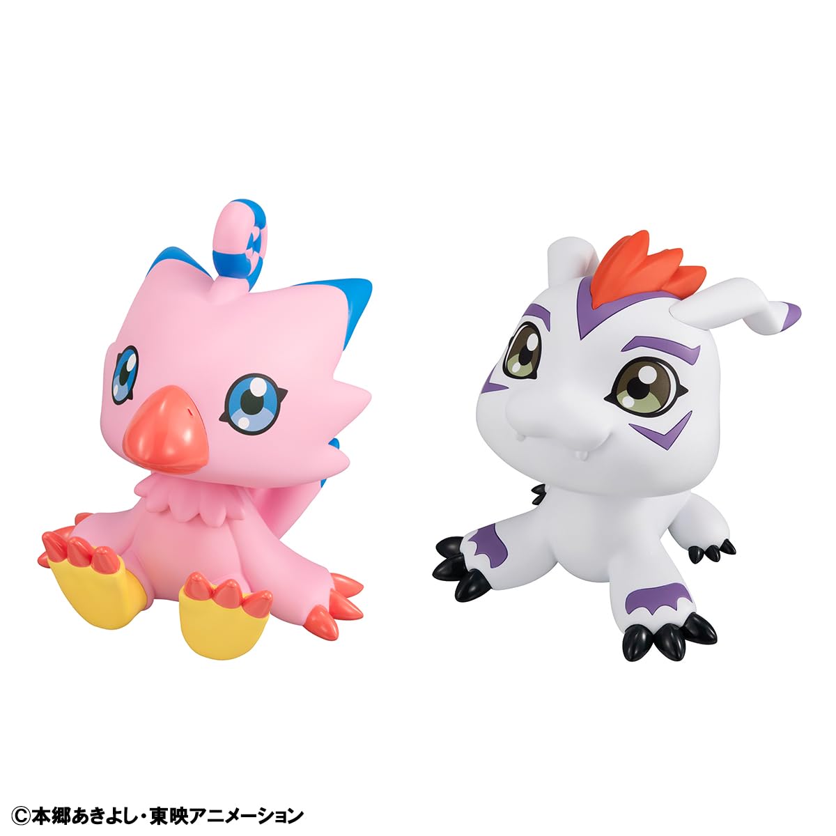 Megahouse, Lookup Piyomon&Gomamon Digimon Adventure Set (with Gift) 11 cm, MH841132 Multicolor, Collectible Figure - Image 4