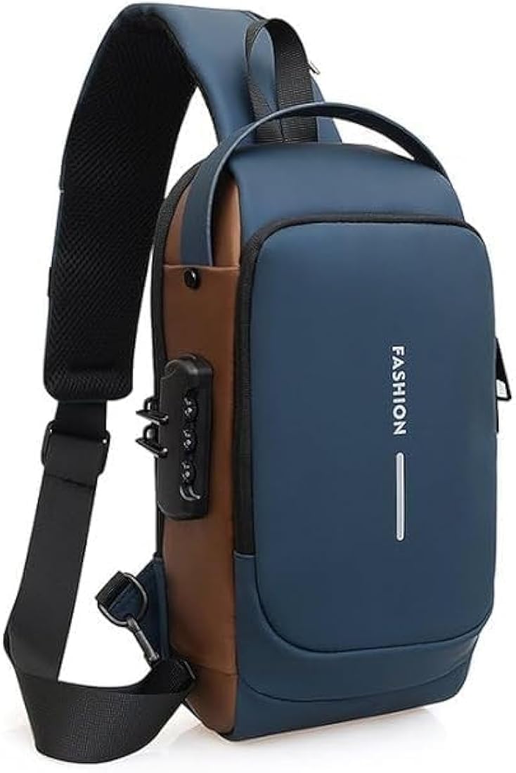 Sling Bag Men Waterproof Siling Bag Mens Leather Travel Stylish Cross Body Small Sling Bag for Men Daily Outdoor Shoulder Bag Chest Bag Unisex Side Bag-picture-49