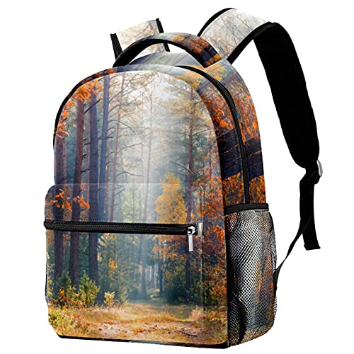 Sac à dos de voyage confortable Forêt d'automne pour ranger toutes les affaires