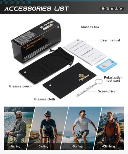 Polarized HD Pilot Sunglasses for Men and Women - Light Frame - Image 7