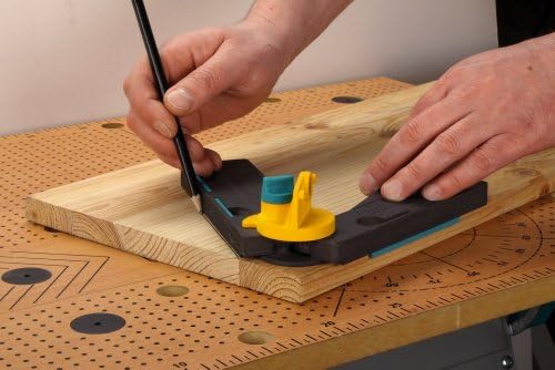 wolfcraft Kątownik I 6921000 I Do automatycznego wyznaczania dwusiecznej kąta
