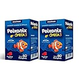 2x Peixonix Ômega 3 Kids Infantil Mastigável Cereja 60 Caps