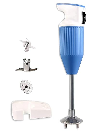 HOMEST 250W Hand Blender For Kitchen With Attachments 250 W Hand Blender (BLUE)