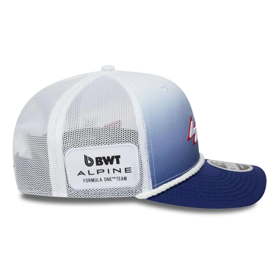 New Era Alpine Racing F1 Team Offizielle Kollektion 2026 Team Special Edition Silverstone GP Baseball Cap Mütze Verstellbar Blau