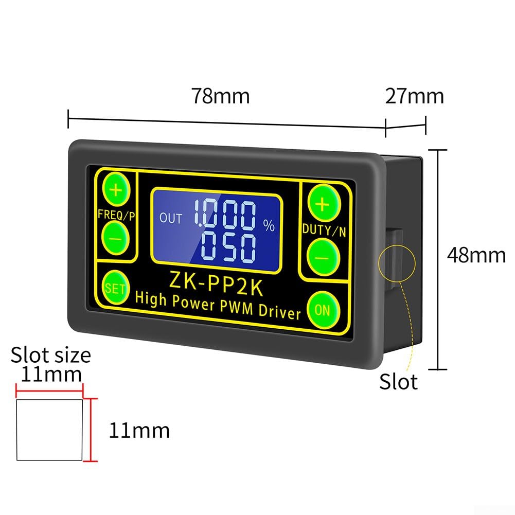ZYWUOY ZK-PP2K Hochleistungs-PWM-Dimmregler für PWM Pulse Dual-Mode-Motor-Generator-Antriebsregler