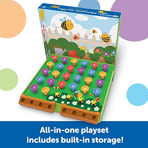 Learning Resources Alphabet Garden Activity Set, Educational Indoor Games, Preschool Alphabet, Toddler Brain Toys - Image 4