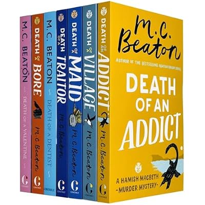 M C Beaton Hamish Macbeth Series Collection 7 Books Set