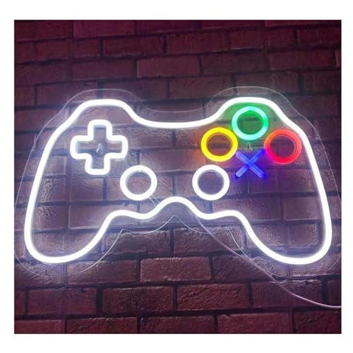 Néon manette de jeu pour chambre de gamer et déco murale ado