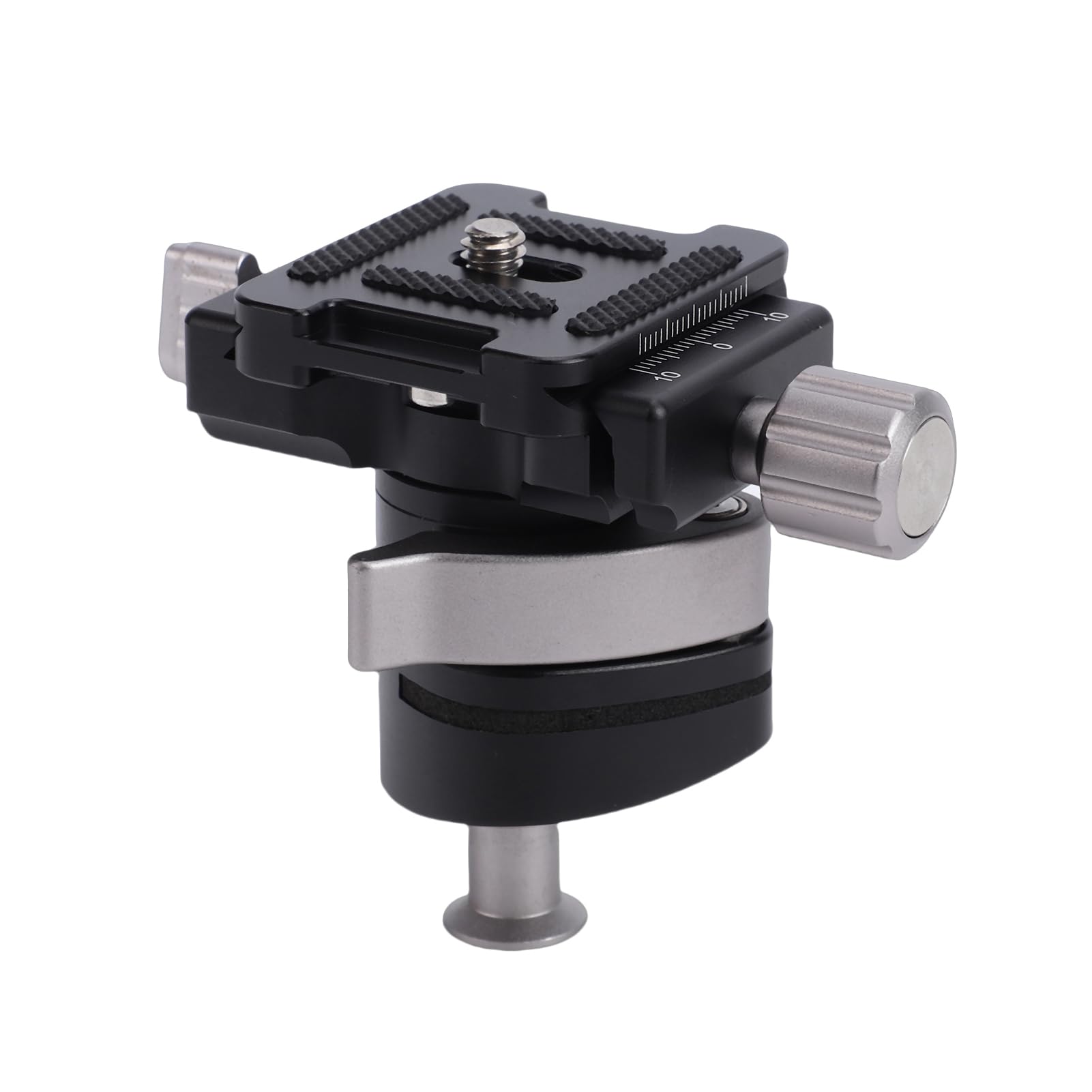 Testa a sfera per fotocamera Testa a sfera panoramica in lega di alluminio Supporta 6 kg per la fotografia su treppiede