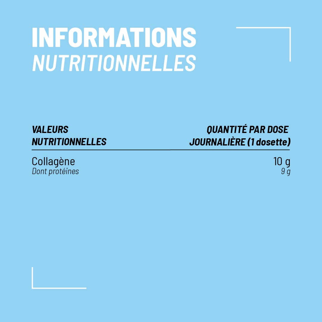 Nutripure | Peptides de Collagène Peptan® Type 1 & 3 | Hydrolysés 90% Protéines | Os & Articulations | Peau, Cheveux & Ongles | Goût Fruits Exotiques | Sachet 310 g | 1 Mois | Made in France