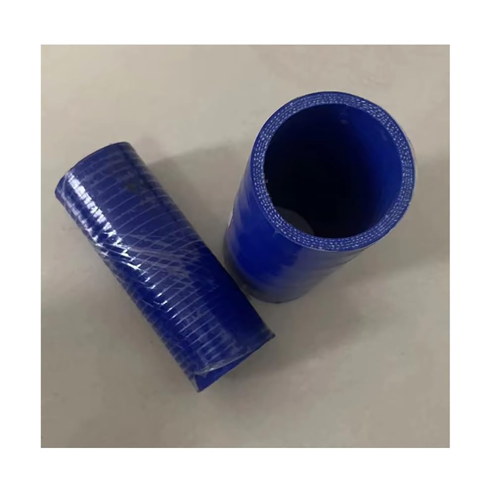 1 Szt. Wąż Silikonowy Turbo (ID16-85 Mm, 300 Mm) - Odporny Na Ciepło I Olej, Wzmocniony Splot, Zawiera 2 Zaciski - Niebieski(ID 28mm)