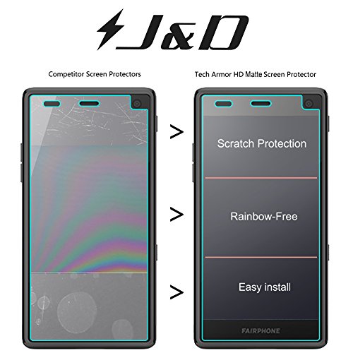 J&D Compatibile per 8 Confezioni Fairphone 2