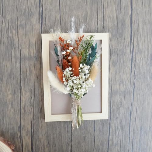 Ramo mini de flores secas Boho para decoración miniatura 2