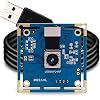 ELP 8MP USB Camera - Autofocus 4K PC & Raspberry Pi Mini UVC USB2.0 Webcam Board IMX179 Industrial Lightburn Camera for Laptop