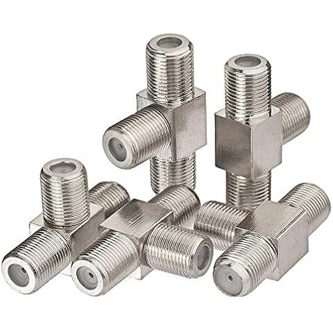 wlaniot Coax Splitter 3 Way Adapter Connector Cover