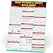 How to Read A Safety Data Sheet, SDS & MSDS Poster in English, Readable 24 x 36