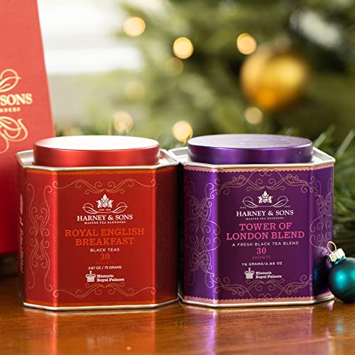 Harney & Sons Hrp Royal Duo Gift Of Tea, With English Breakfast And Tower Of London #TOP3