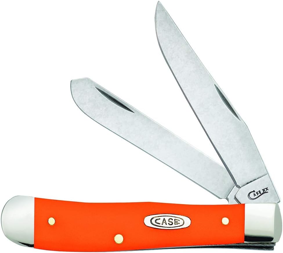 Case Orange Trapper Pocket Knife