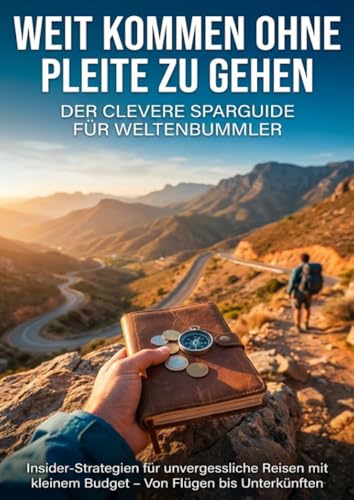 Weit kommen ohne pleite zu gehen: Der clevere Sparguide für Weltenbummler: Insider-Strategien für unvergessliche Reisen mit kleinem Budget – Von Flügen bis Unterkünften