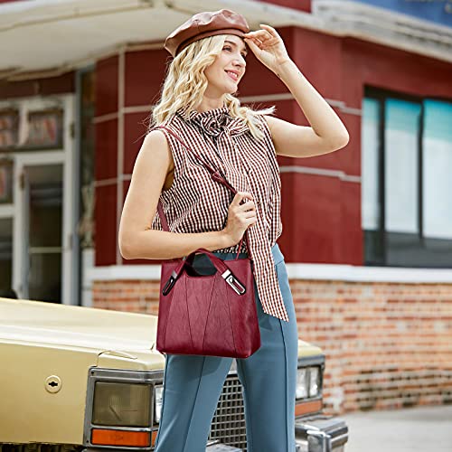 PORRASSO Fashion Shoulder Bag Women Handbag Ladies Crossbody Bag PU Leather Waterproof Satchel2