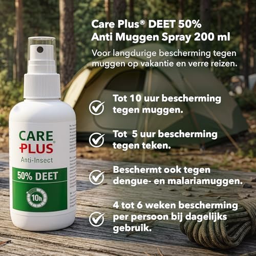 Care Plus DEET 50% Muggenspray – 200 ml - View 1