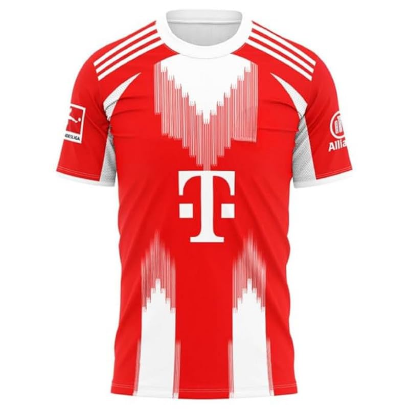 Image of Sports Football Team Bayernn Munech Jersey New for Boys (Boys,Kids&Men)