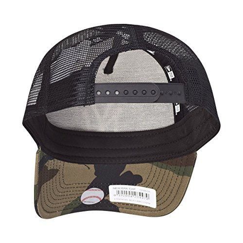 New Era Adjustable Trucker Cap New York Yankees Wood Camo - vue 3