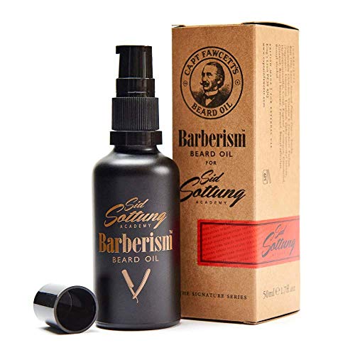 Huile barbe Barberism Casquette Fawcetts rituel de rasage noble