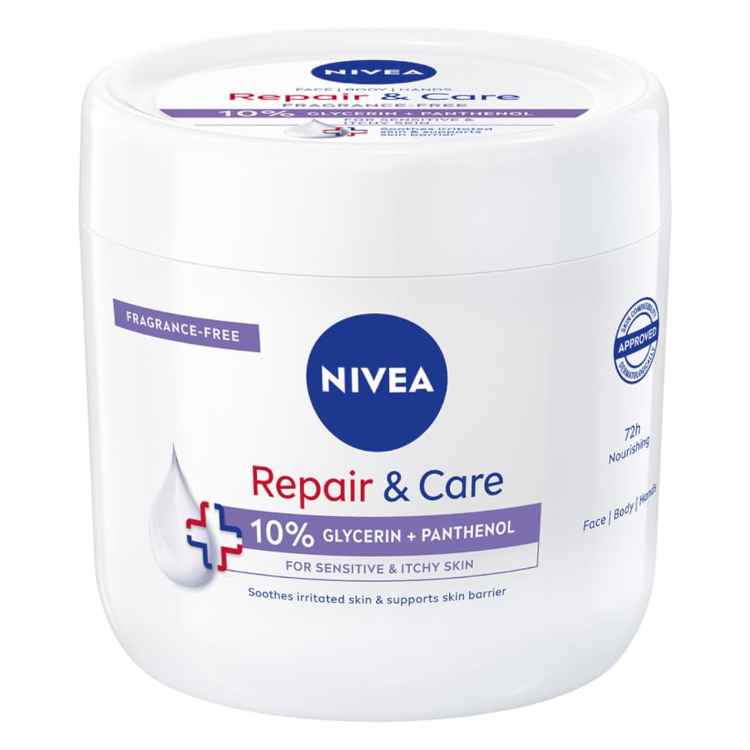 NIVEA Repair & Care Sensitive krem multifunkcyjny nawilżająco-ochronny 400 ml