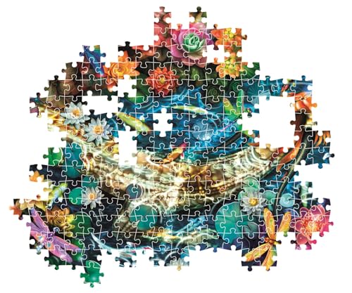 Clementoni Puzzle pour Adultes 1000 Pièces HQC Koi River Compact Box Boxact Fabriqué en Italie 39939 - vue 5