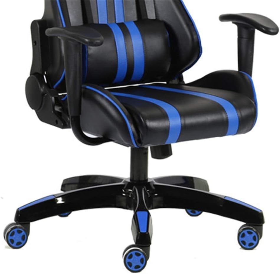 Gaming Video Game Chair 360 Degree Swivel Wheel Game Chair Executive Chair - High Back Leather Ergonomic Desk Chair Adult Racing Computer Gaming Chair