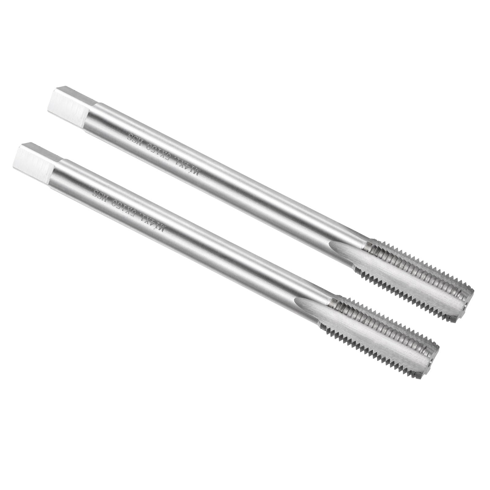 Tarauds filetés M14 x 1,5 mm métriques à cannelure droite uxcell | Lot de 2