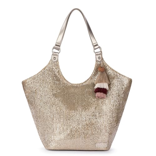 Image of Sakroots The Sak Roma Shopper Shoulder Bag Large Purse & Tote Bag with Double Straps & Zipper Pockets for Everyday & Travel