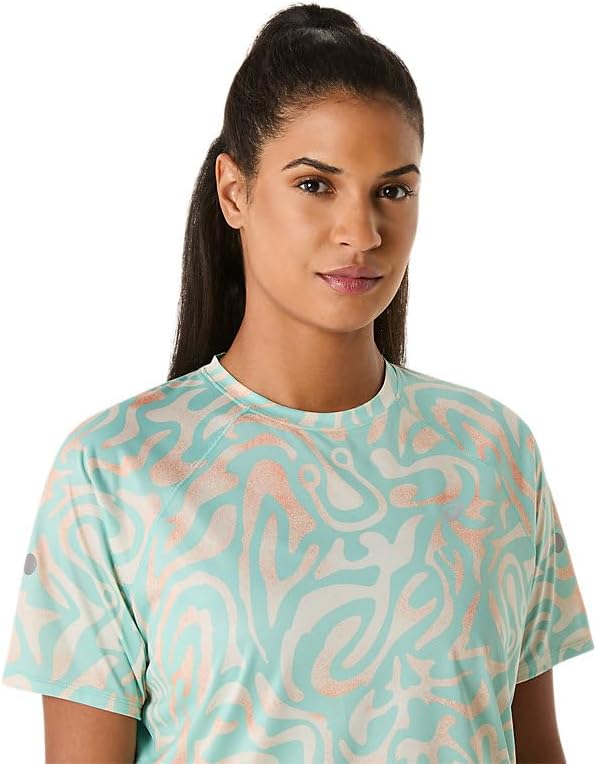 ASICS Women's Road Short Sleeve TOP Running Apparel