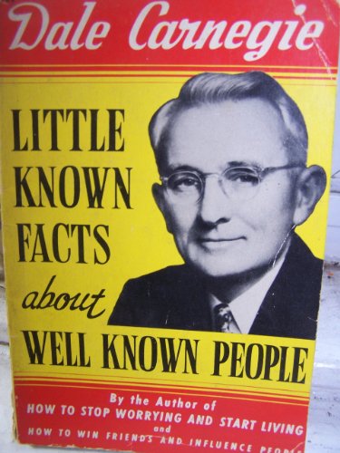 Little known facts about well known people, B004V0WX0A Book Cover