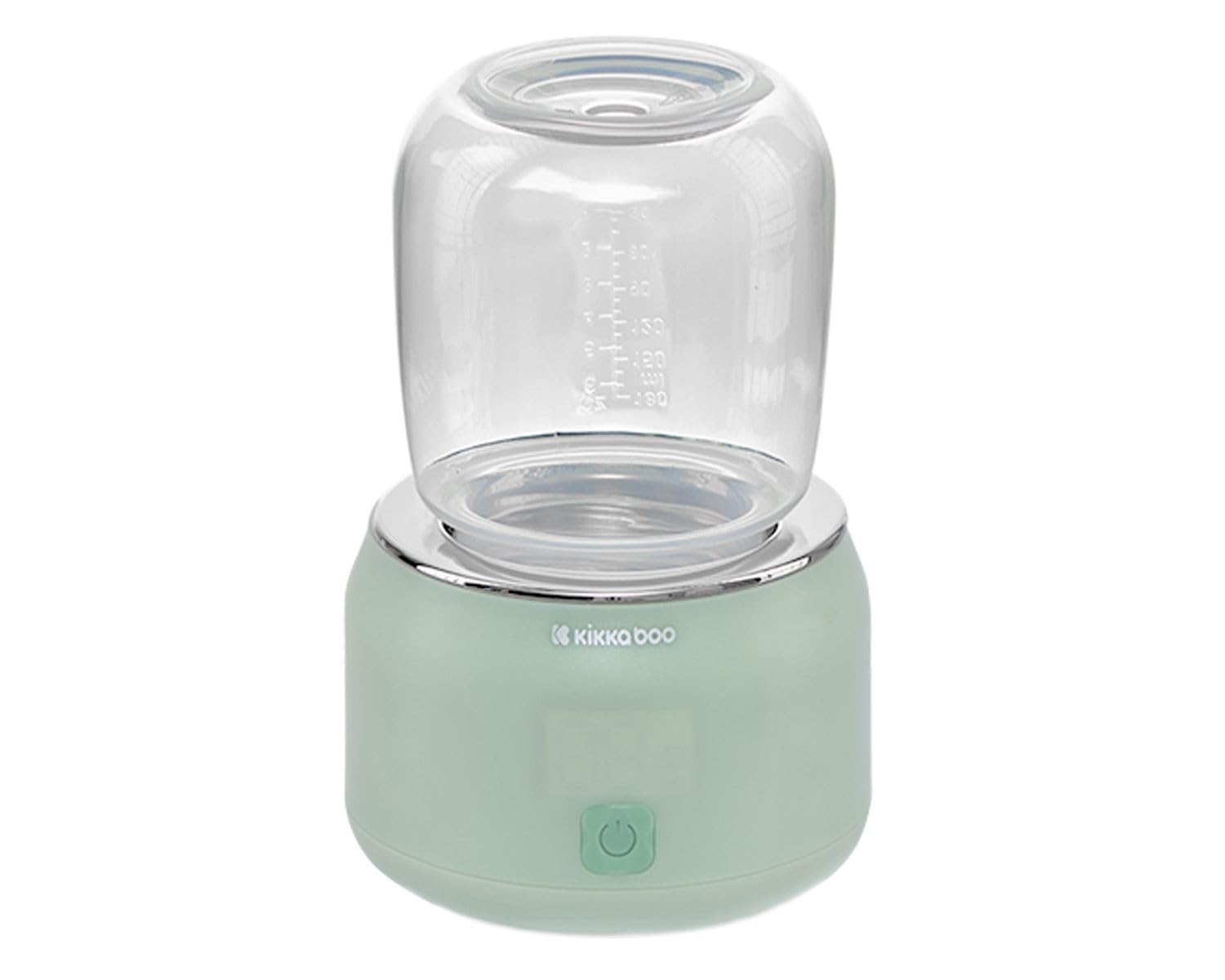 Kikkaboo scaldabiberon Brent 4 adattatori per biberon, 4 modalità di temperatura, colori:ecologica