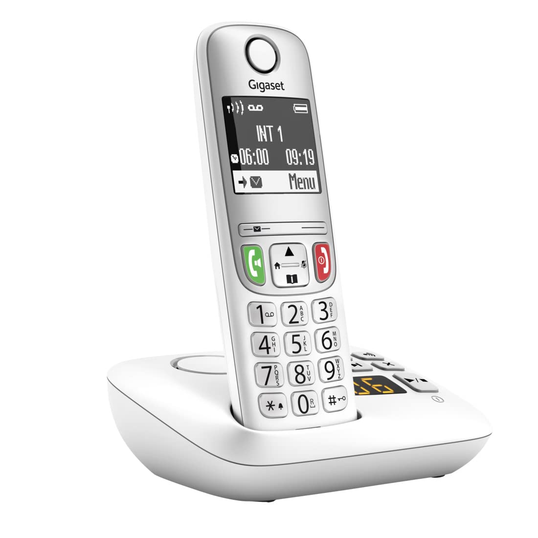 Gigaset A605A - Blanc - Téléphone domestique avec répondeur - Français