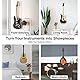 POGOLAB Gitarren-Wandhalterung, 2 Stück Gitarrenaufhänger, Haken mit Design für Anti-Rutsch, Display-Halter mit Schrauben, für akustische E-Gitarre, Bass, Ukulele, Banjo