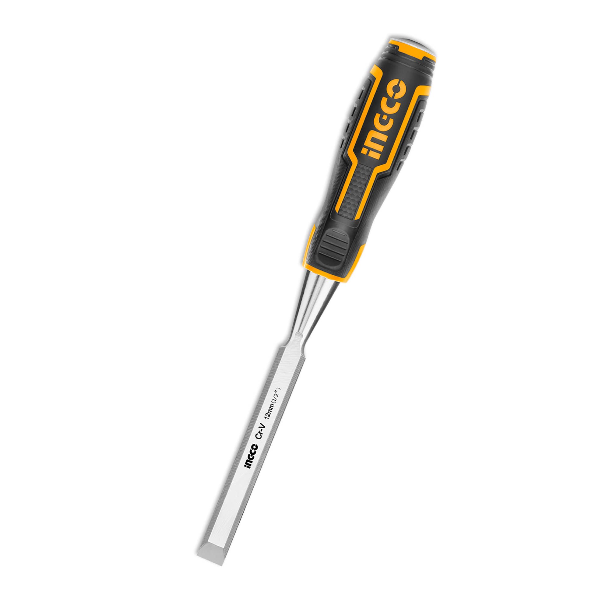 INGCO 2pcs PACK Wood Chisels, Cr-V | 19mm Width Wood Chisel, Shock-Absorbing Grip and Steel Striking Cap Wood Chisel for Woodworking, Carving, Perfect Gift for Men, Dad, Husband (B09VSRSCMP) Amazon Price History, Amazon Price Tracker