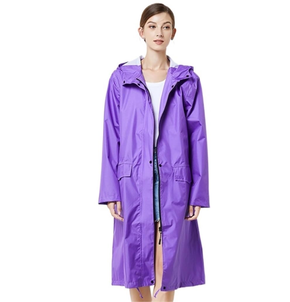 IRYZE Poncho Lluvia Chubasqueros Cortavientos Color Sólido Impermeable Viajes Al Aire Libre Adultos Hombres Y Mujeres Parejas Poncho Chubasquero