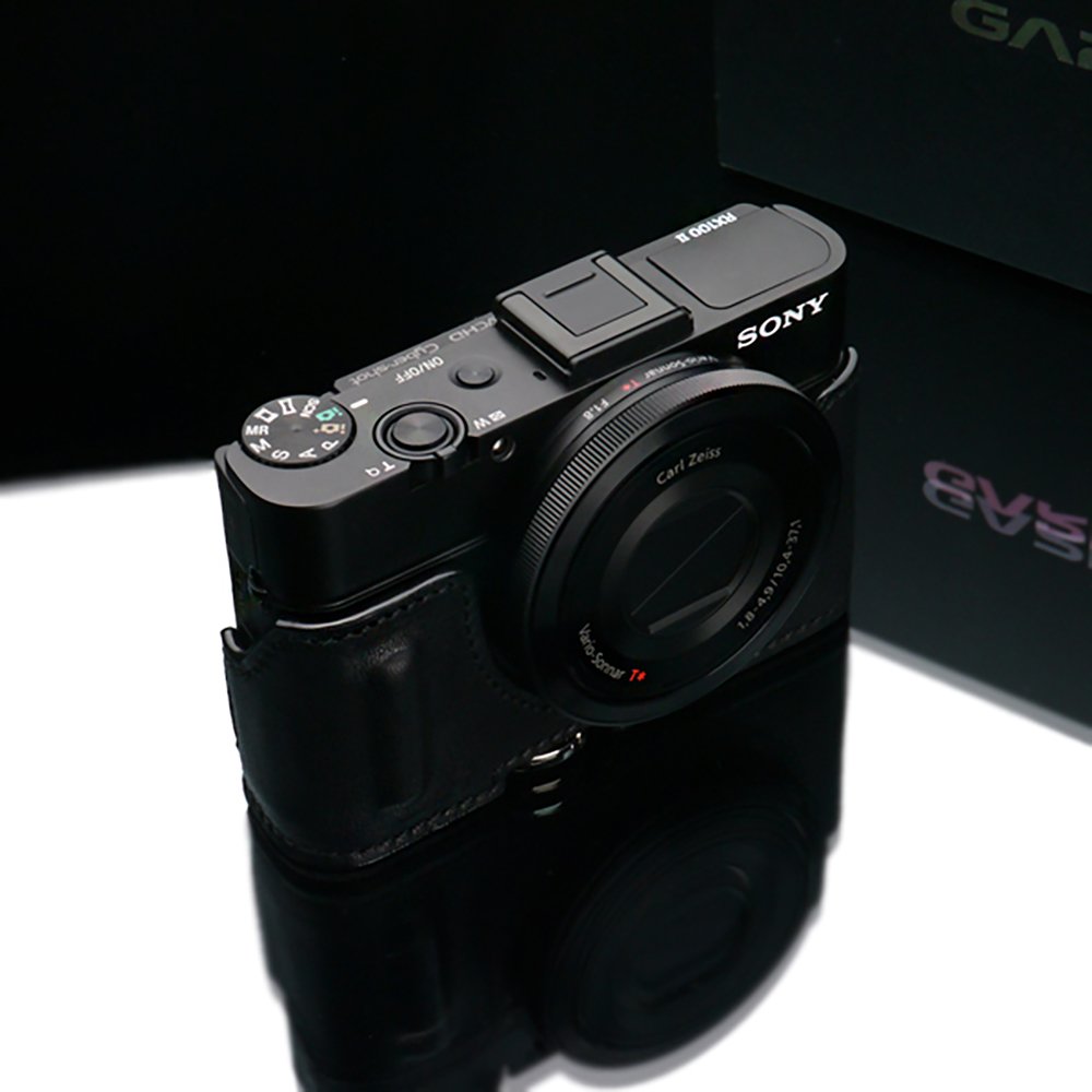 Amazon.co.jp: GARIZ SONY DSC-RX100M2用 本革カメラケース(シボ加工