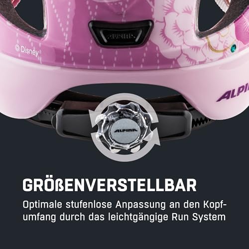 Alpina XIMO Helm Jungle Book Kinderfahrradhelm, Rapunzel Gloss, 45-49 cm – Ansicht 6