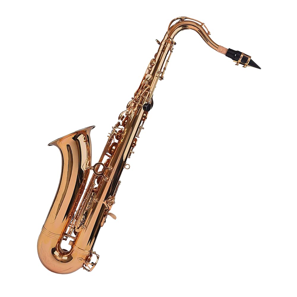 Kadence Saxophone Tenor Gold, Leather Case, Mouthpiece, Polishing Cloth, Cleaning Rod And White Gloves-picture-24