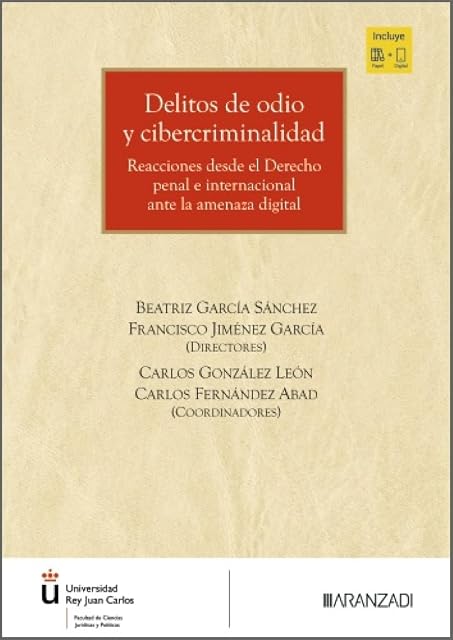 Portada de Delitos de odio y cibercriminalidad