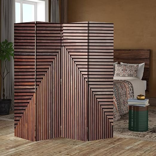 Musa kazim Room Divider Folding Privacy Screens, 6 Feet Room Divider ...